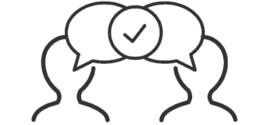 This is image for Step 2-Swap Strategy of two people having a conversation.